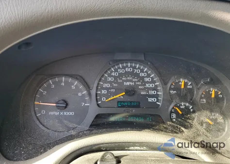 2003 Chevrolet Trailblazer Ext из США, поврежденный, VIN 1GNET16S236132102